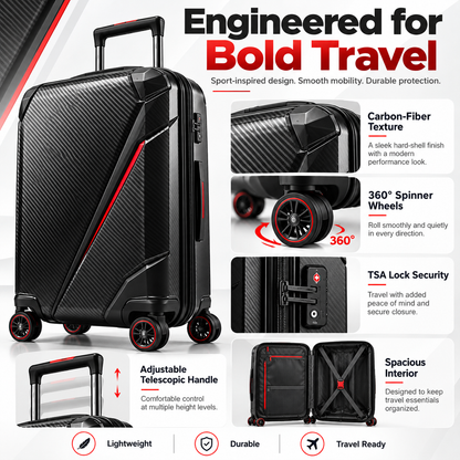 Carbon Rush Sport Suitcase